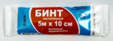 Бинт нестерильный