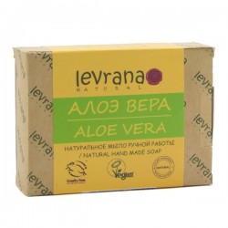 Мыло натуральное, Levrana natural (Леврана нейчерал) 100 г алоэ