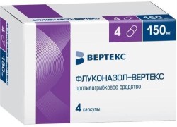 Флуконазол-Вертекс капс. 150 мг 4 шт.