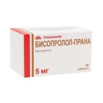 Бисопролол-Прана, таблетки покрытые пленочной оболочкой 5 мг 90 шт