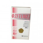 Флутамид, таблетки покрытые пленочной оболочкой 250 мг 100 шт