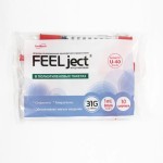 Шприц инсулиновый, FEELject (Филджект) 1 мл р. 0.26ммх8мм 31G №10 u-40 с интегрированной иглой